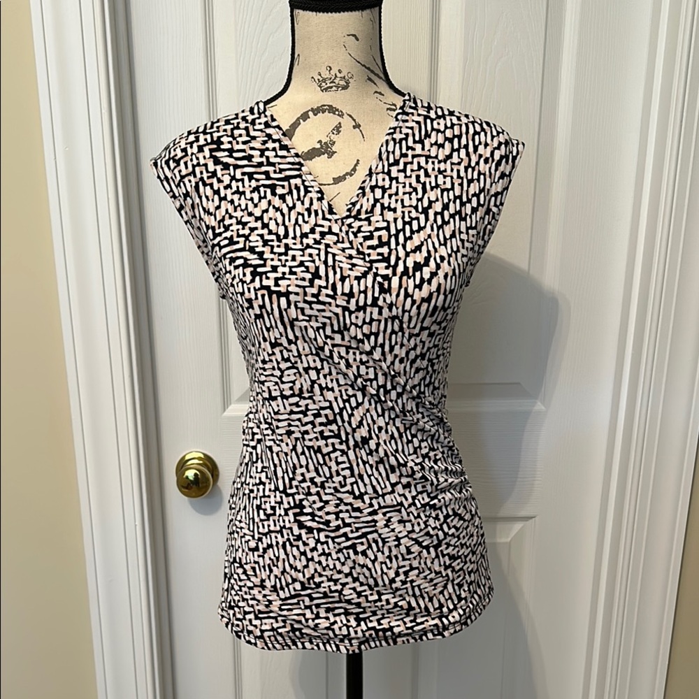 41 Hawthorn Geometric Print Blouse